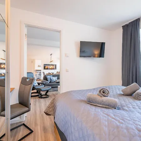 Prora - Mit Sauna, Balkon, Meerblick, Waschmaschine - Meerlust Apartment *