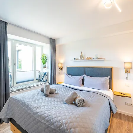 Apartment Prora - Mit Sauna, Balkon, Meerblick, Waschmaschine - Meerlust *