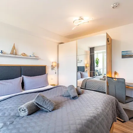 Apartment Prora - Mit Sauna, Balkon, Meerblick, Waschmaschine - Meerlust *