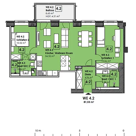 Apartamento Prora - Mit Sauna Und Waschmaschine - Meerlust Binz